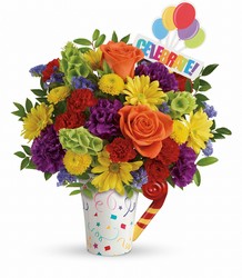 Teleflora's Celebrate You Bouquet from Victor Mathis Florist in Louisville, KY
